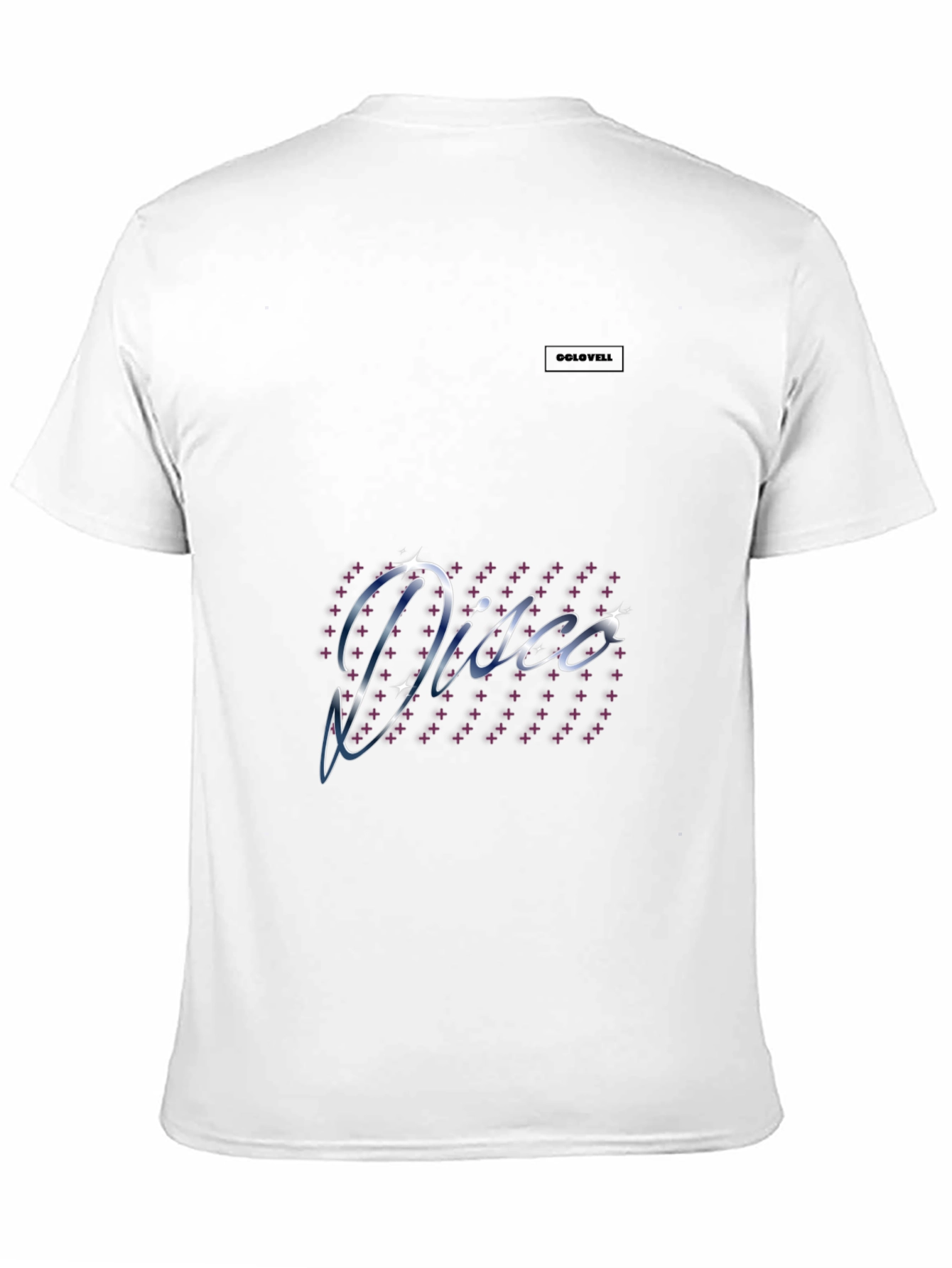 Disco Retro Graphic Tee - Classic Black Cotton T-Shirt