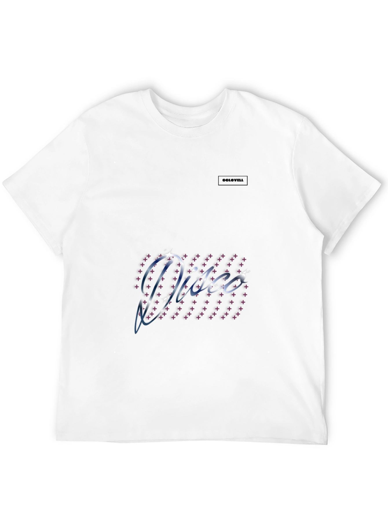Disco Retro Graphic Tee - Classic Black Cotton T-Shirt
