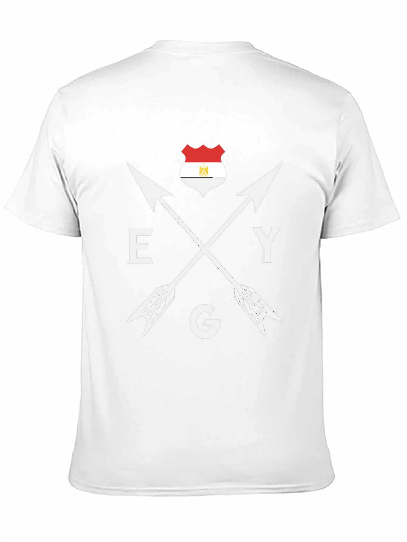 Egypt Flag Arrow Crest T-Shirt