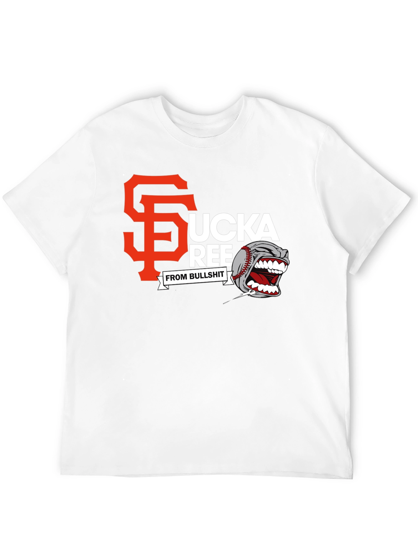 SF Sucka Free Bullshit Graphic T-Shirt