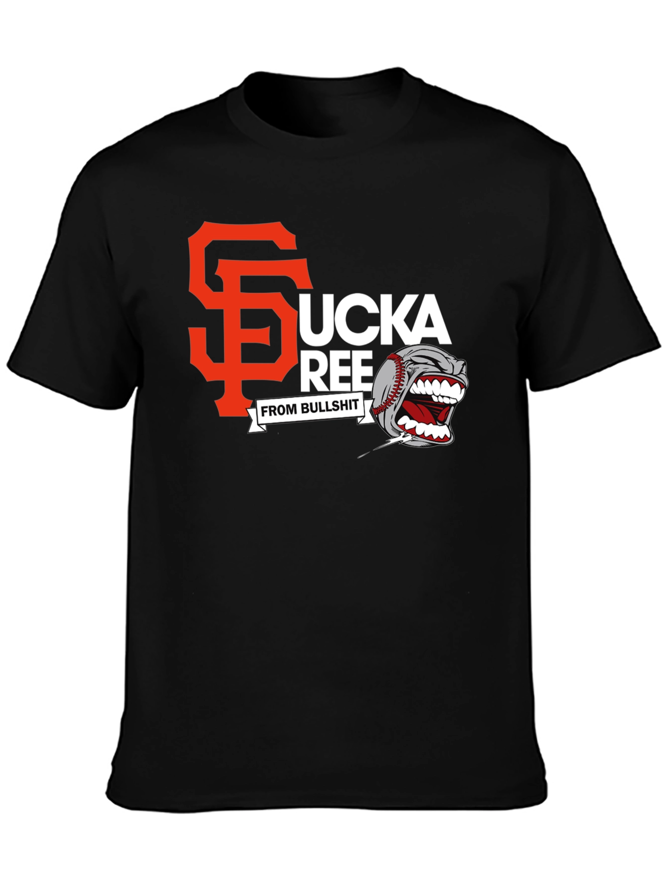 SF Sucka Free Bullshit Graphic T-Shirt