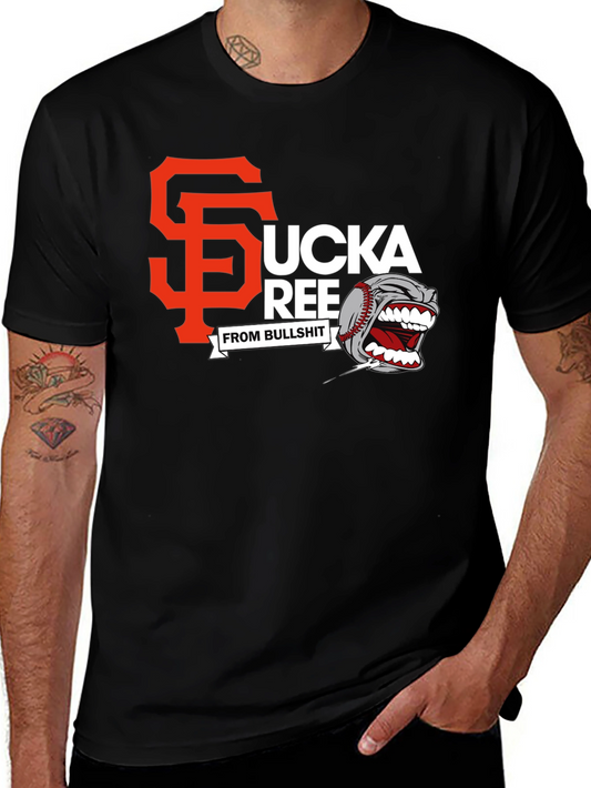 SF Sucka Free Bullshit Graphic T-Shirt