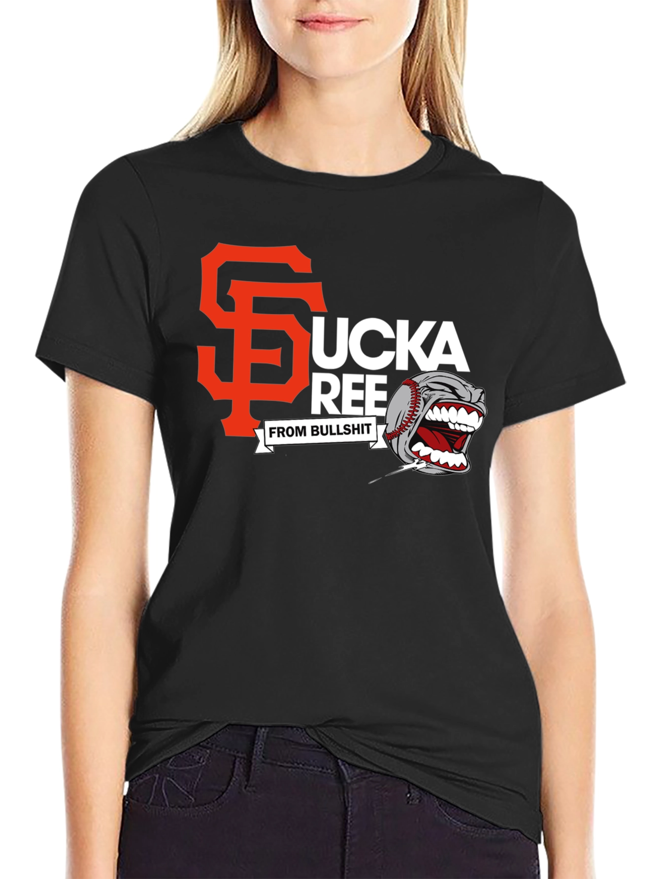 SF Sucka Free Bullshit Graphic T-Shirt