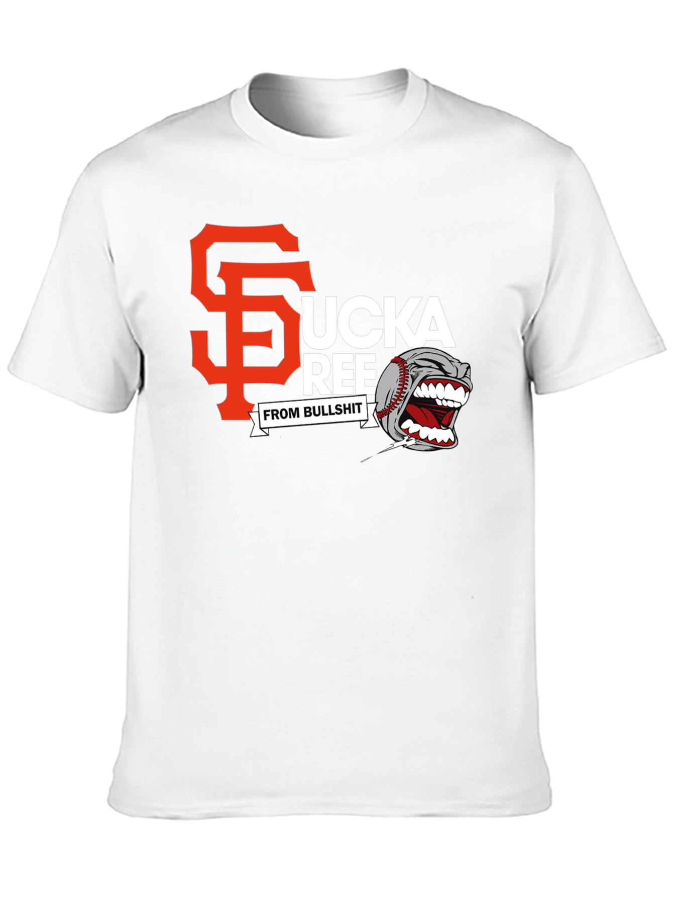 SF Sucka Free Bullshit Graphic T-Shirt
