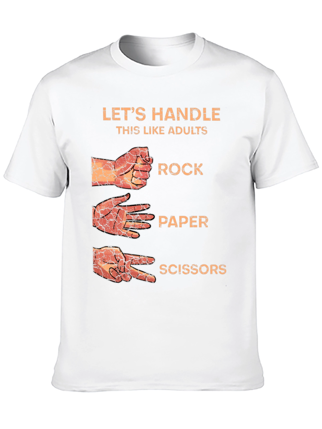 Rock Paper Scissors Adulting T-Shirt