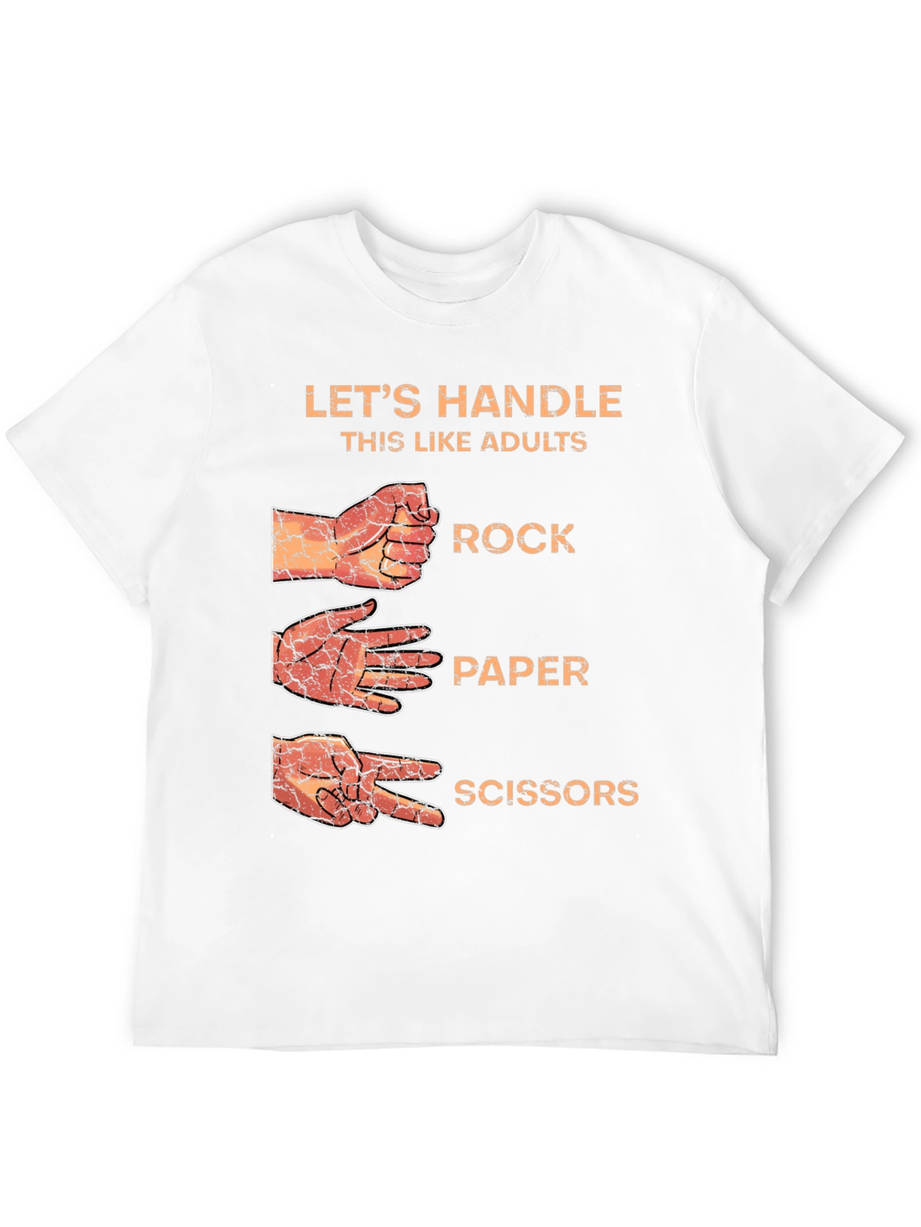 Rock Paper Scissors Adulting T-Shirt