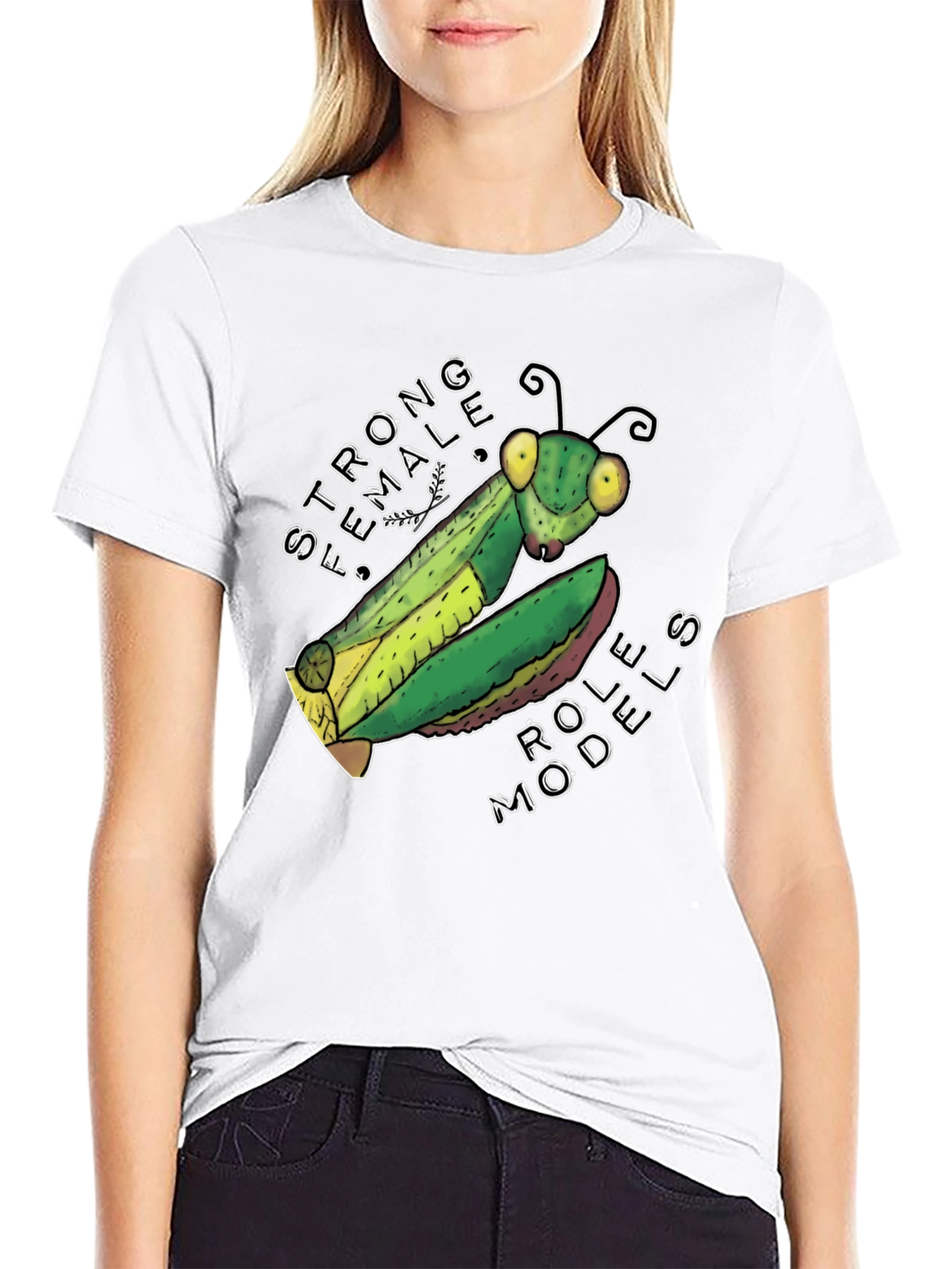 Strong Female Role Models Mantis T-Shirt