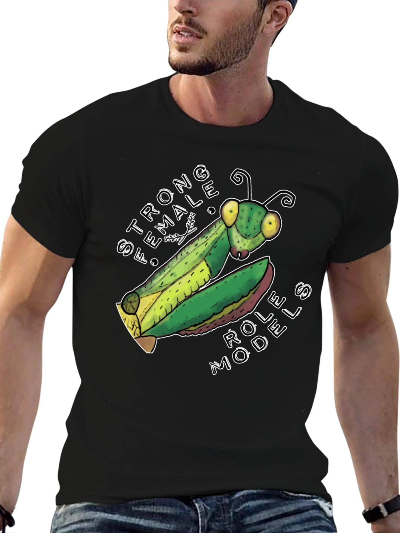 Strong Female Role Models Mantis T-Shirt
