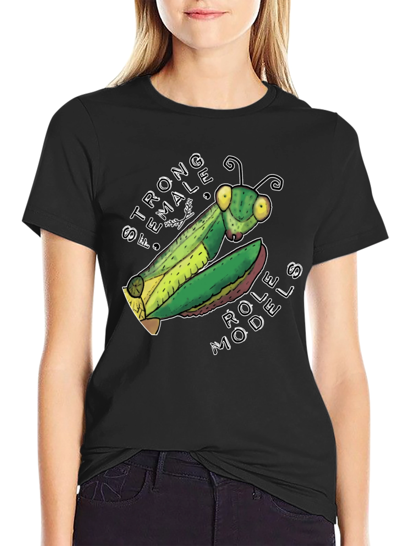 Strong Female Role Models Mantis T-Shirt