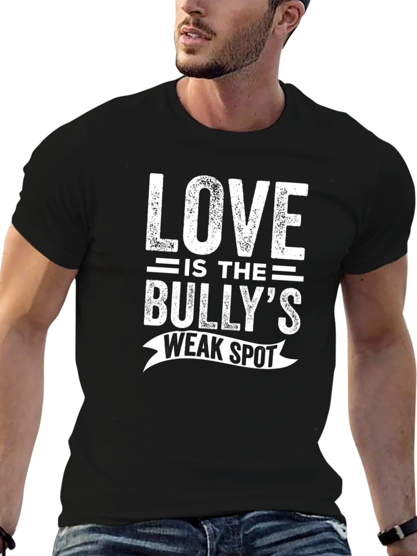 Love is the Bullys Weak Spot Graphic Tee