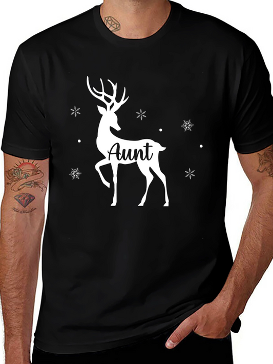 Aunt Deer Christmas T-Shirt