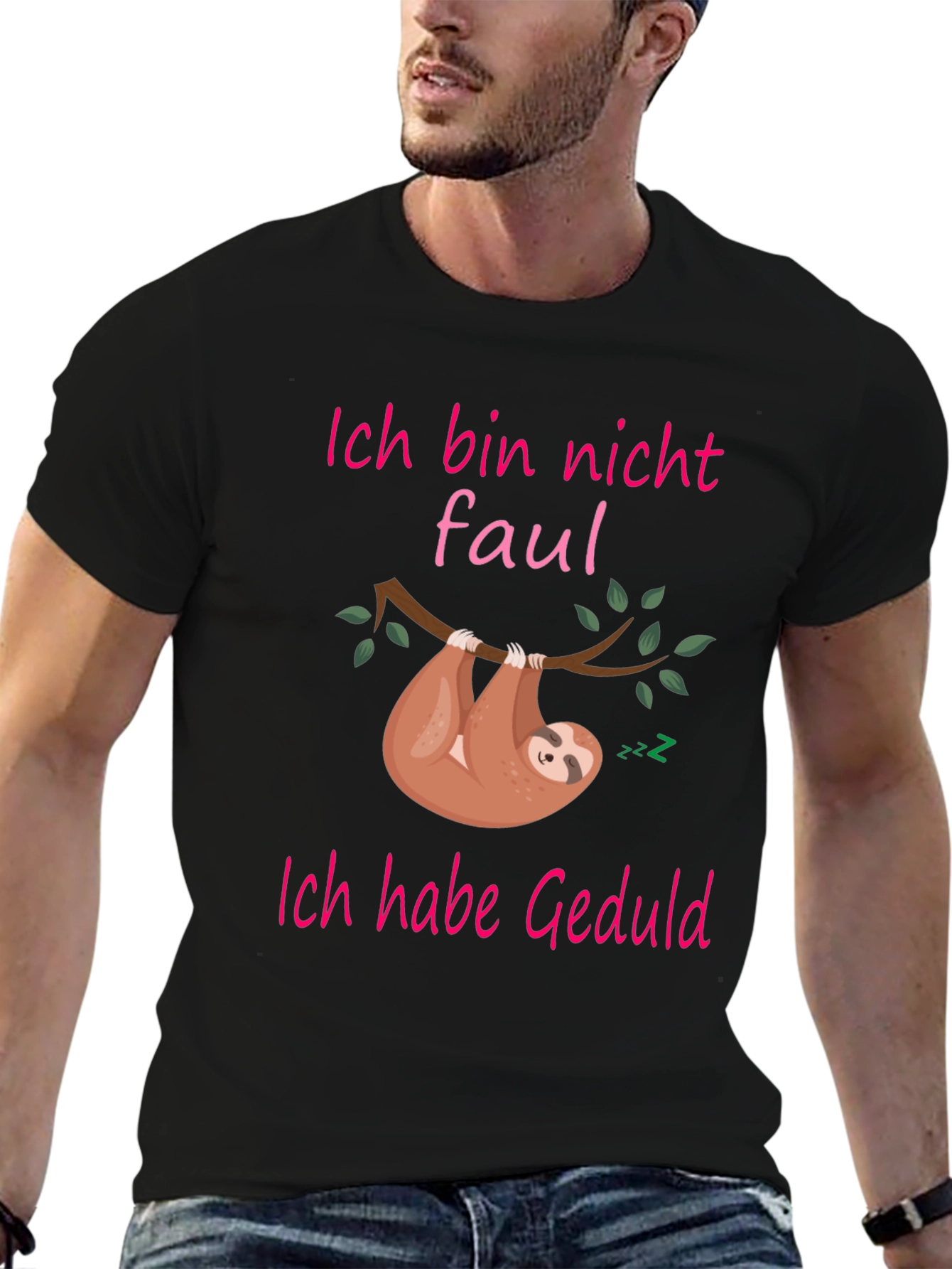 Lazy Sloth T-Shirt -  Ich bin nicht faul!