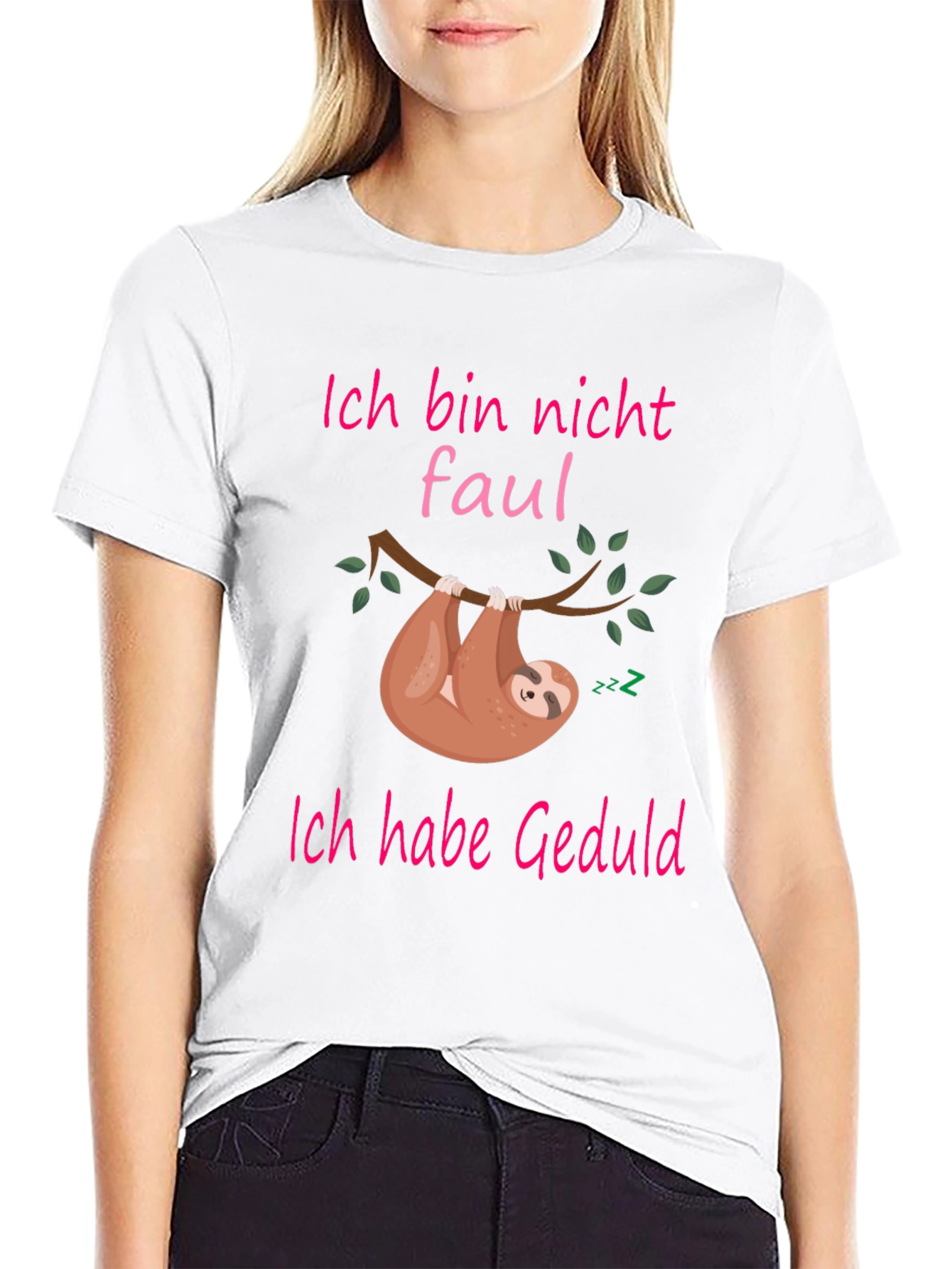 Lazy Sloth T-Shirt -  Ich bin nicht faul!