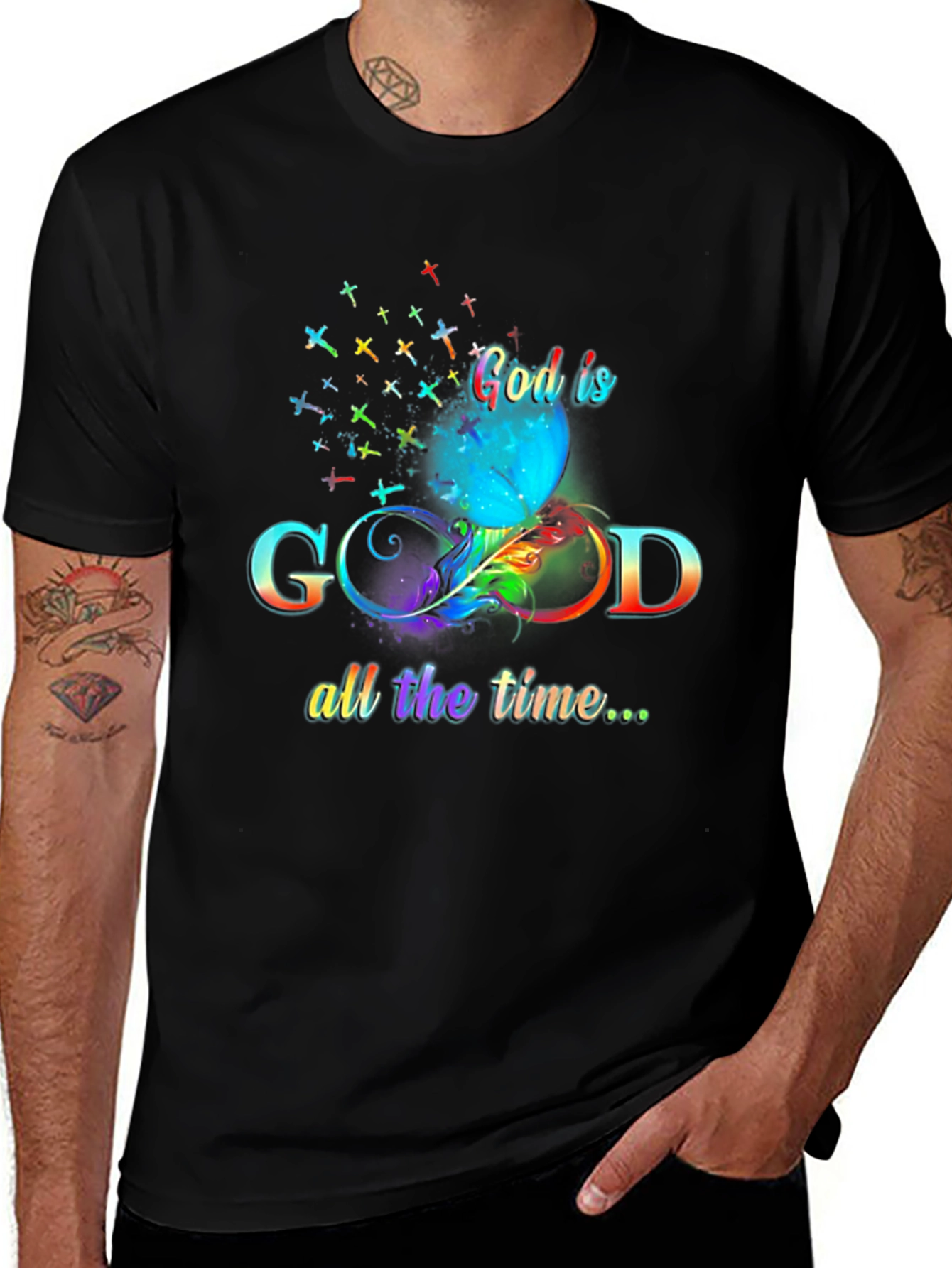 God Is Good T-Shirt - Christian Faith Tee