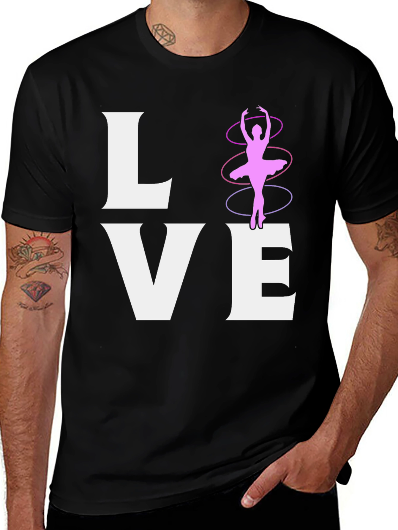 Love Ballerina T-Shirt - Soft Cotton Blend