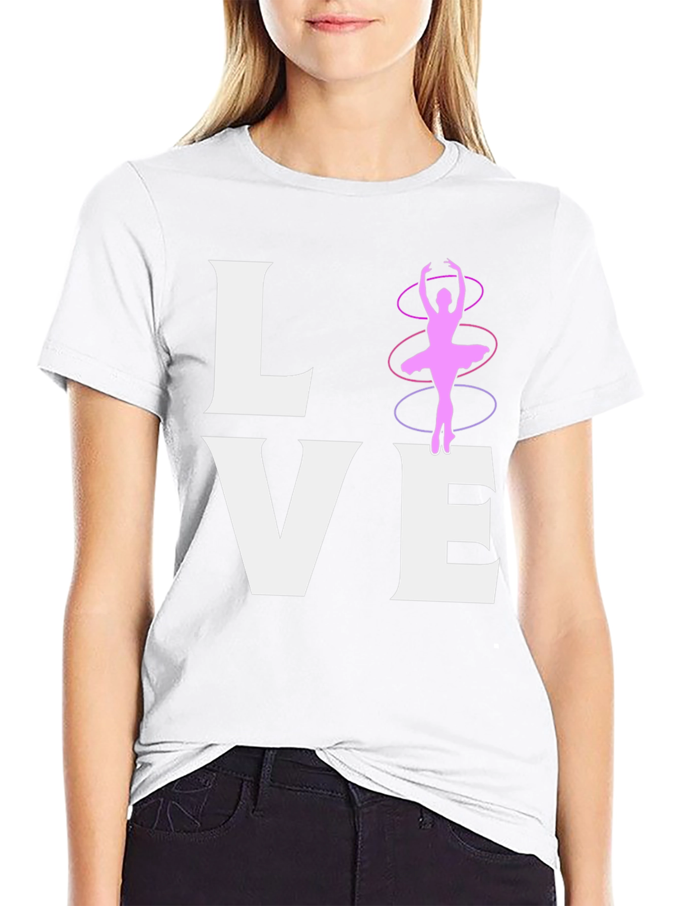 Love Ballerina T-Shirt - Soft Cotton Blend