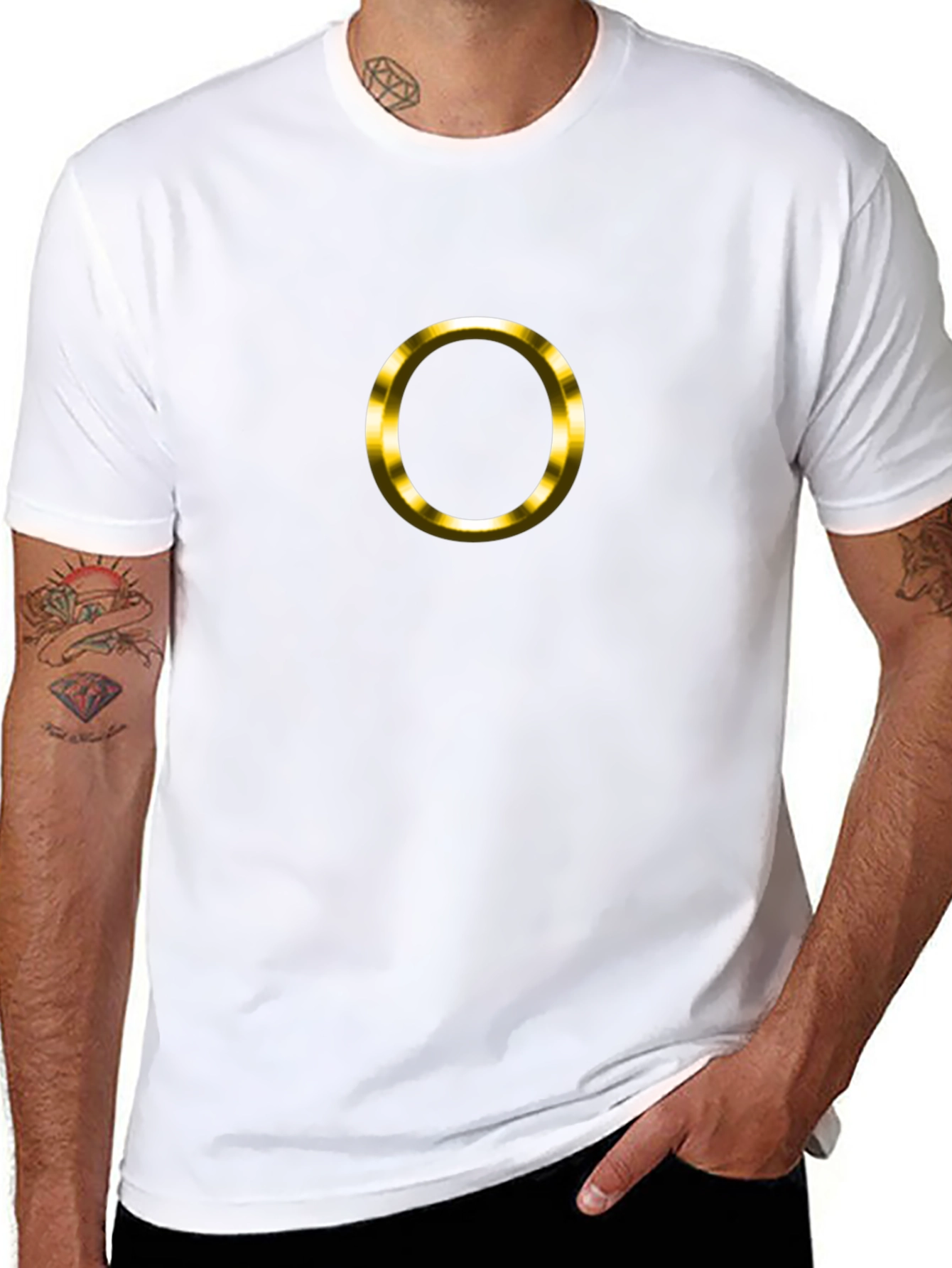 Golden Circle Black T-Shirt