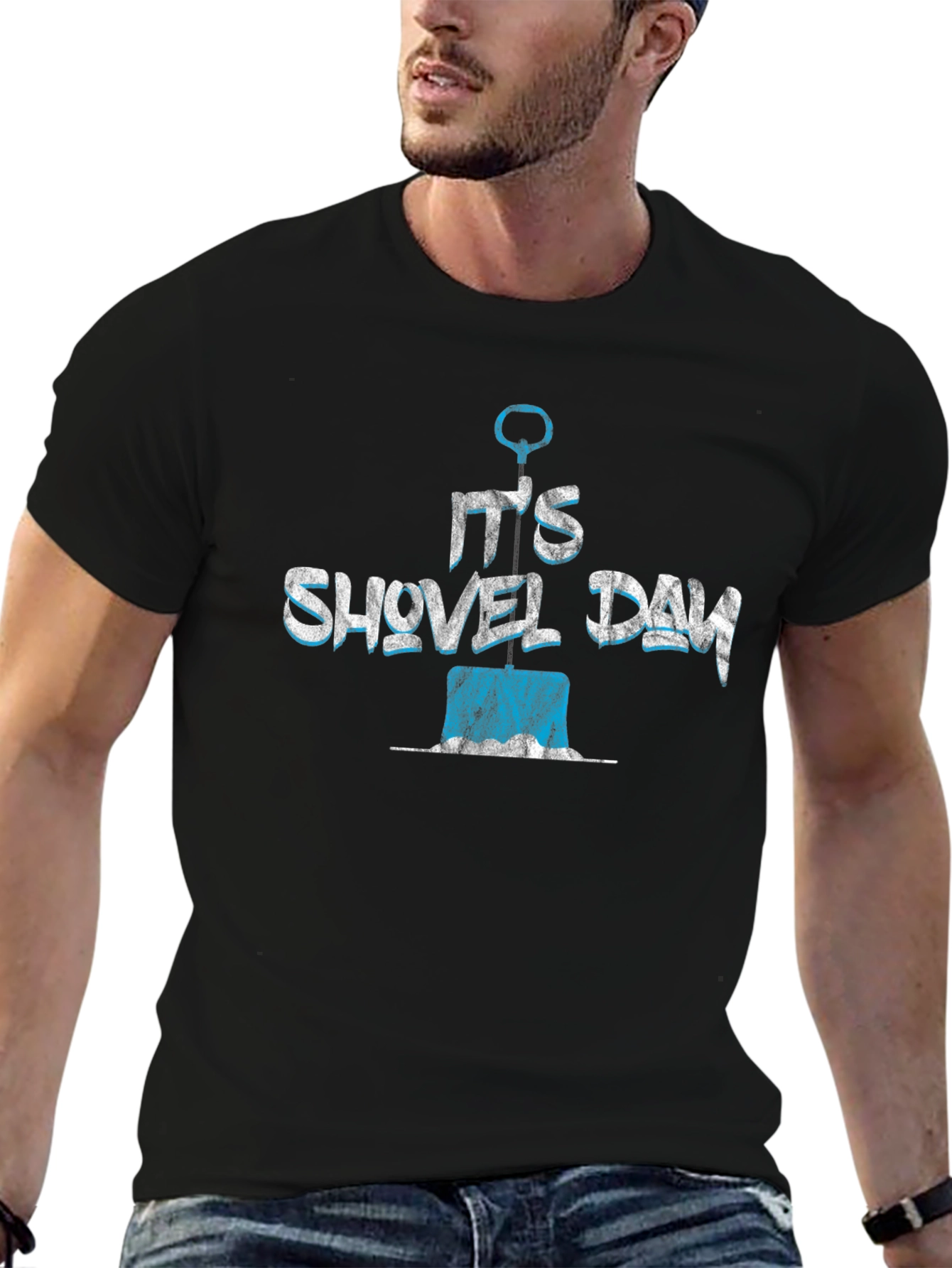 Its Shovel Day T-Shirt - Novelty Design