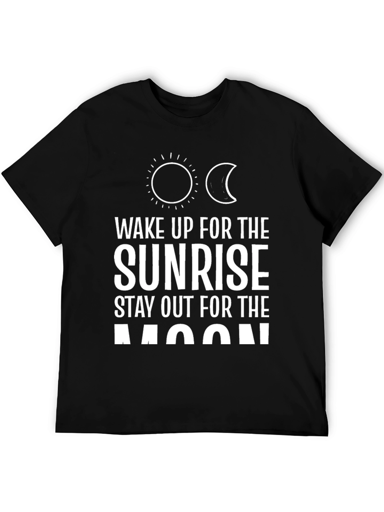 Sunrise Moon Graphic T-Shirt