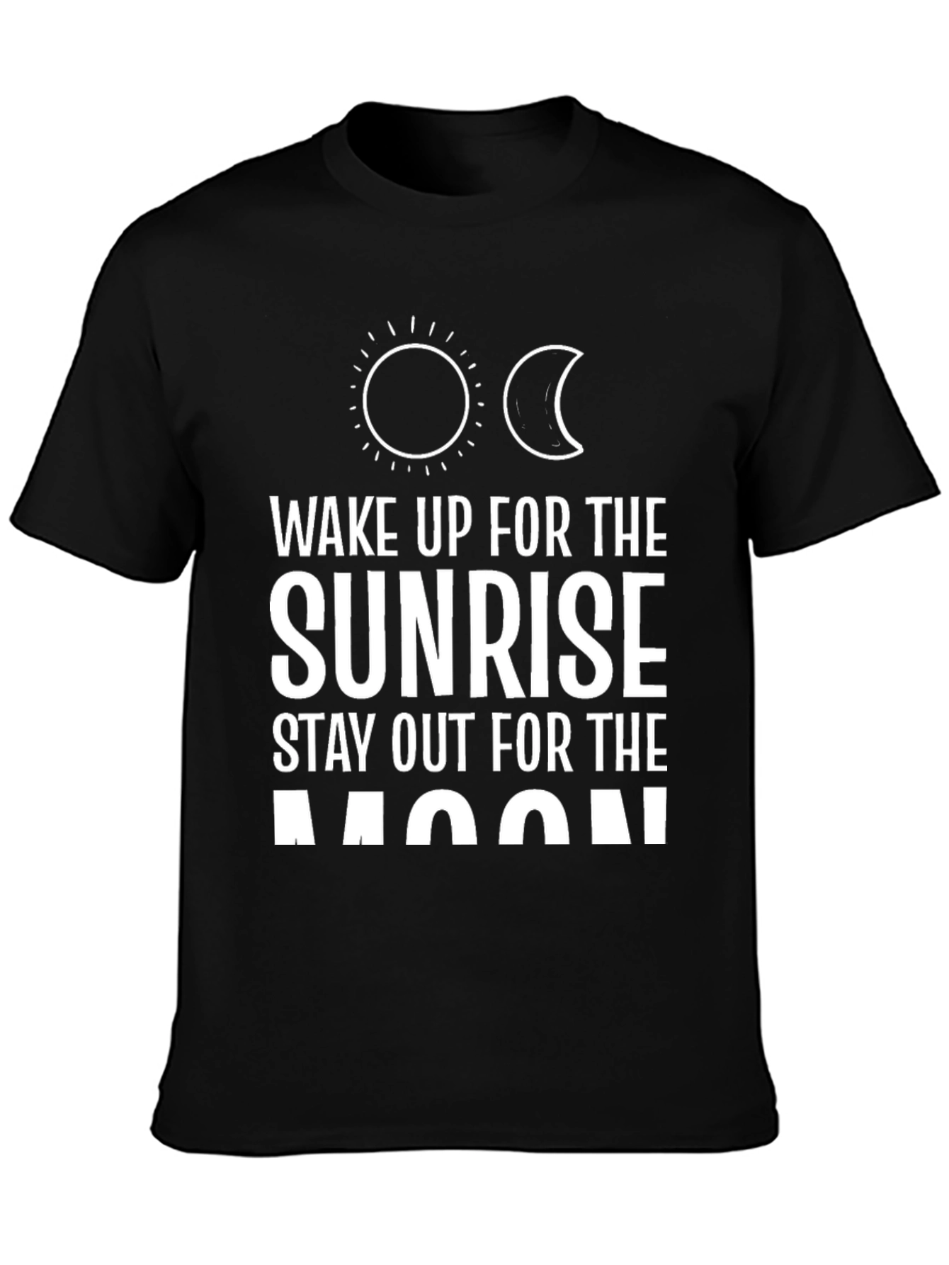 Sunrise Moon Graphic T-Shirt