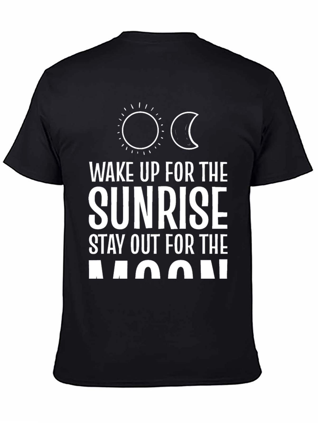 Sunrise Moon Graphic T-Shirt