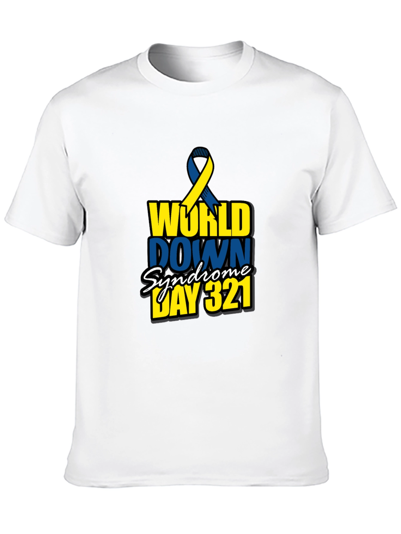 World Down Syndrome Awareness Day 321 Black T-Shirt