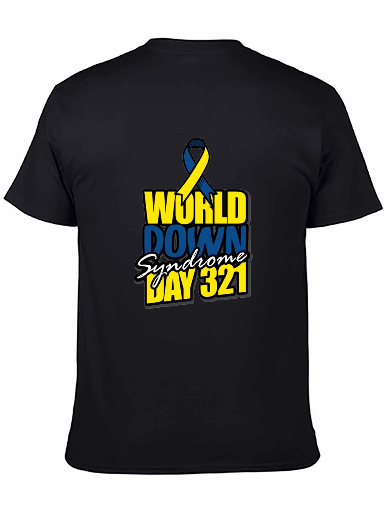 World Down Syndrome Awareness Day 321 Black T-Shirt