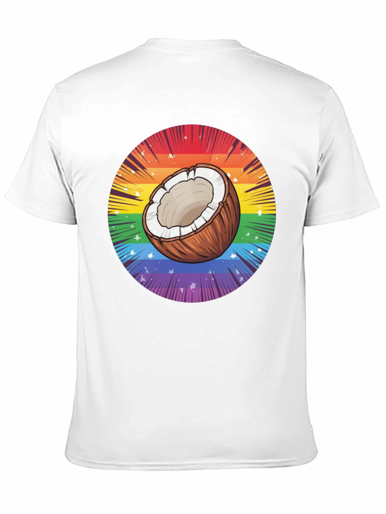 Rainbow Coconut Tee