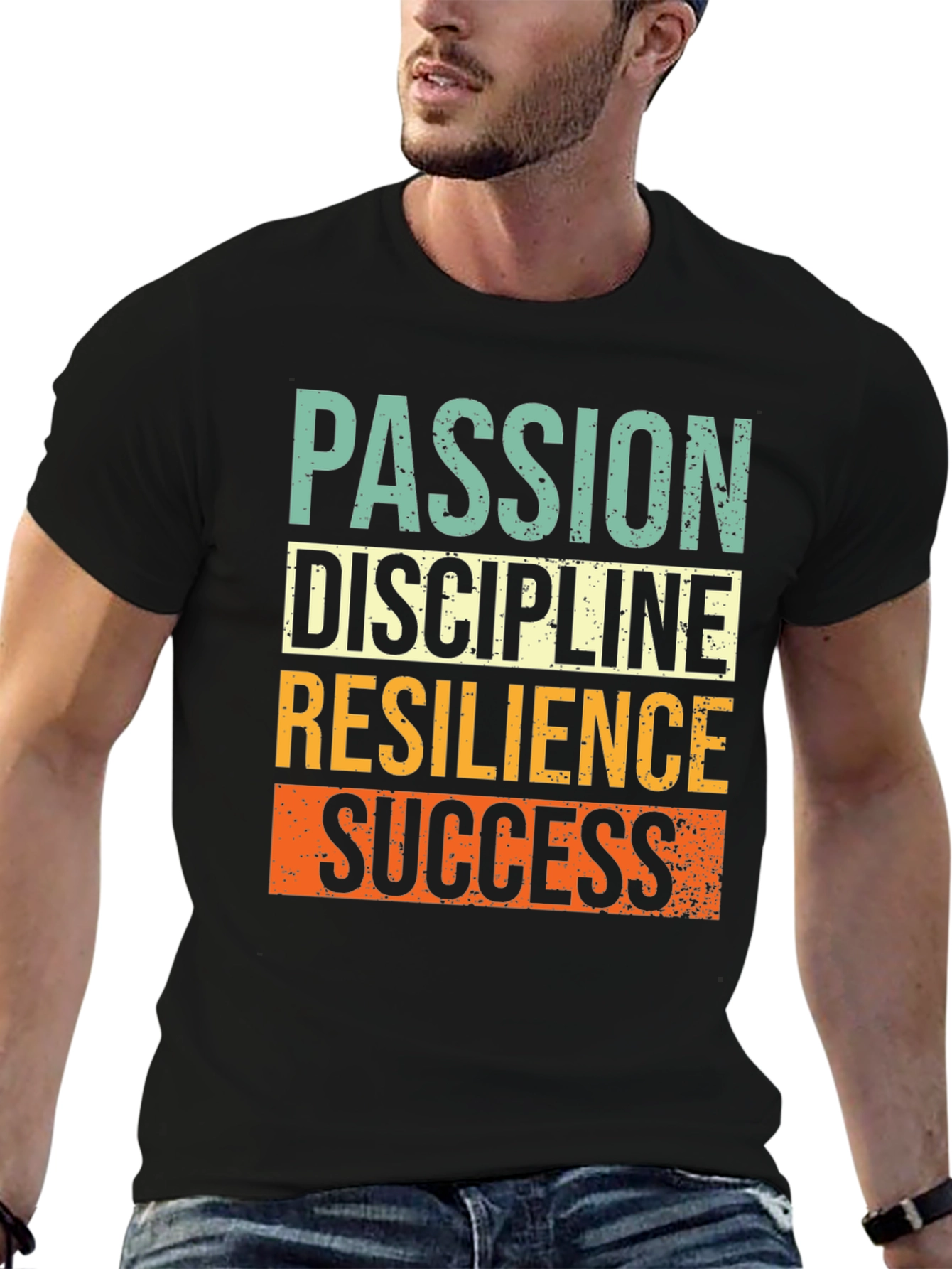 Passion Discipline Resilience Success T-Shirt