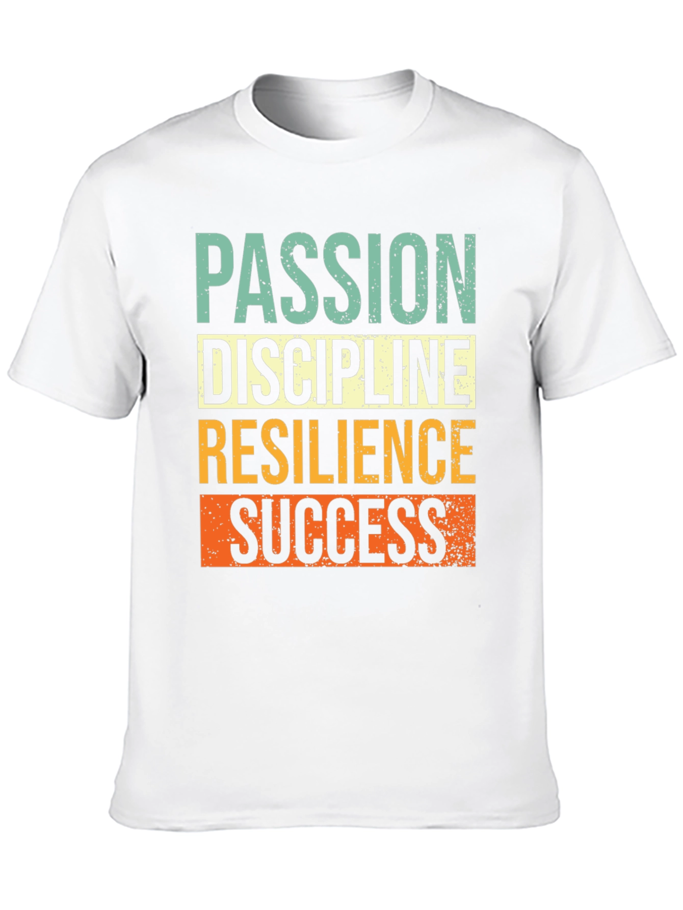 Passion Discipline Resilience Success T-Shirt