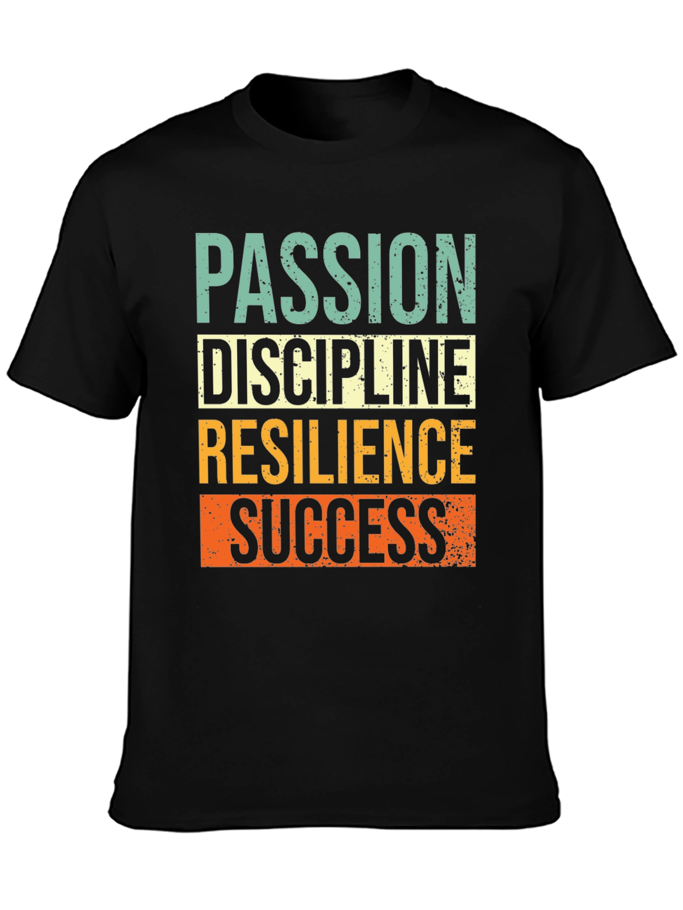 Passion Discipline Resilience Success T-Shirt