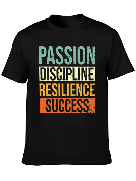 Passion Discipline Resilience Success T-Shirt