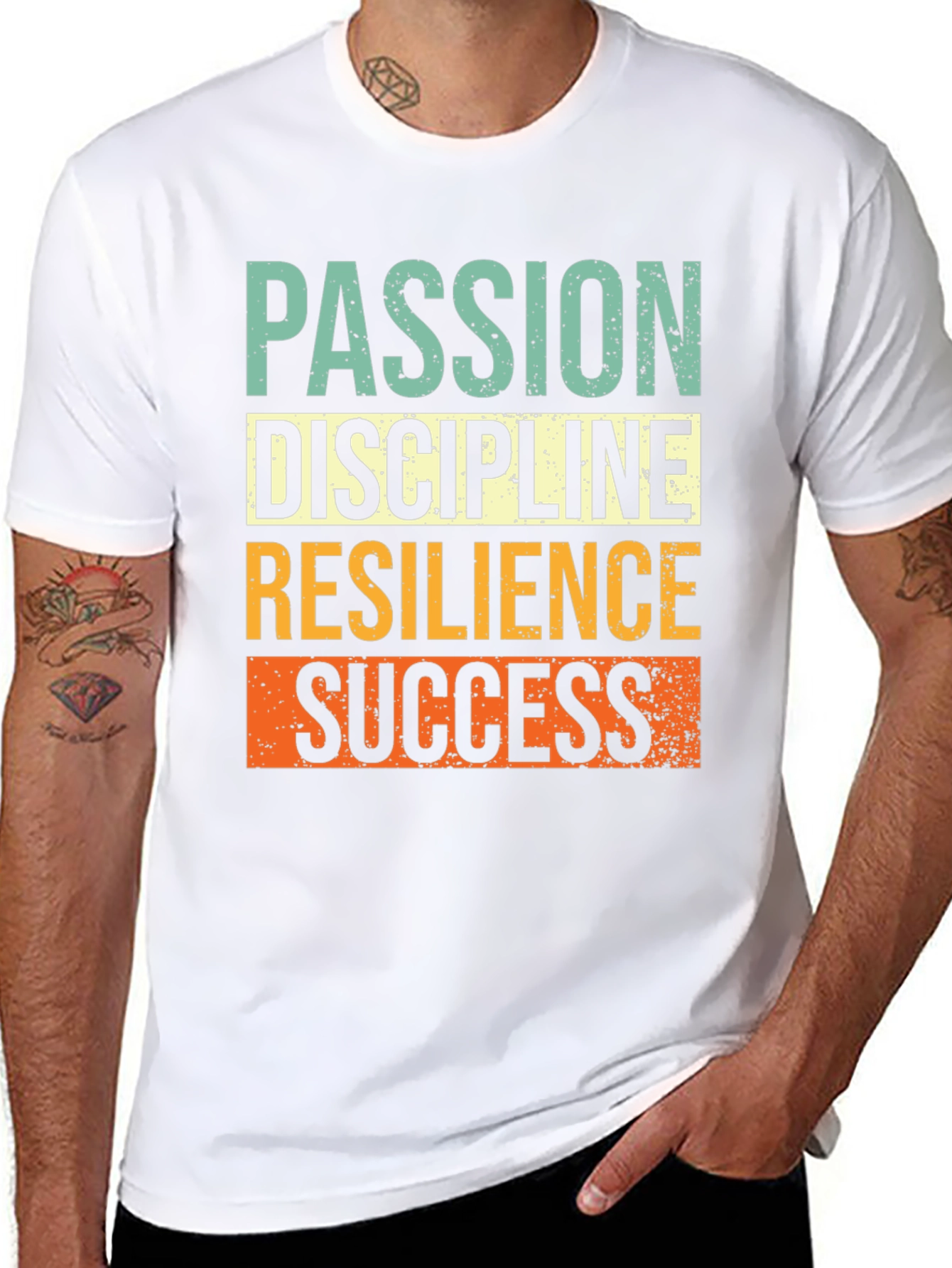 Passion Discipline Resilience Success T-Shirt