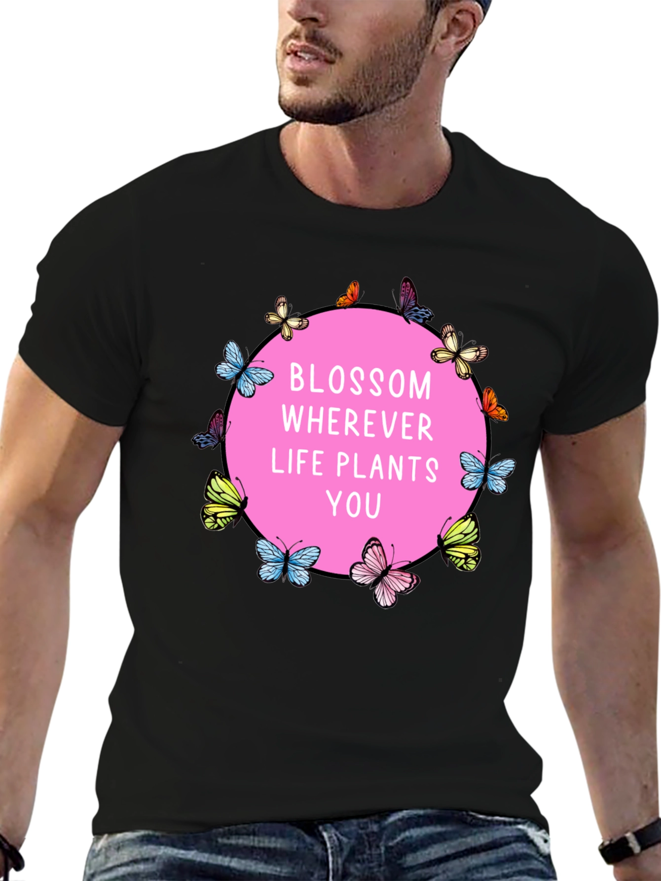 Blossom Wherever Life Plants You T-Shirt
