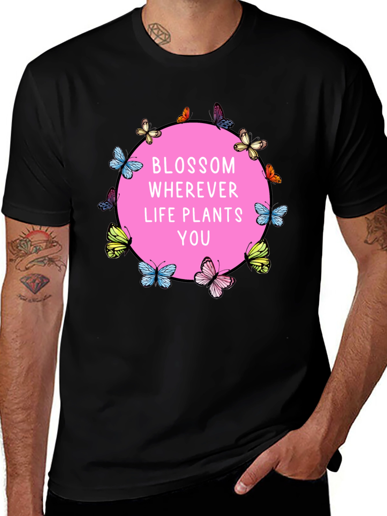 Blossom Wherever Life Plants You T-Shirt