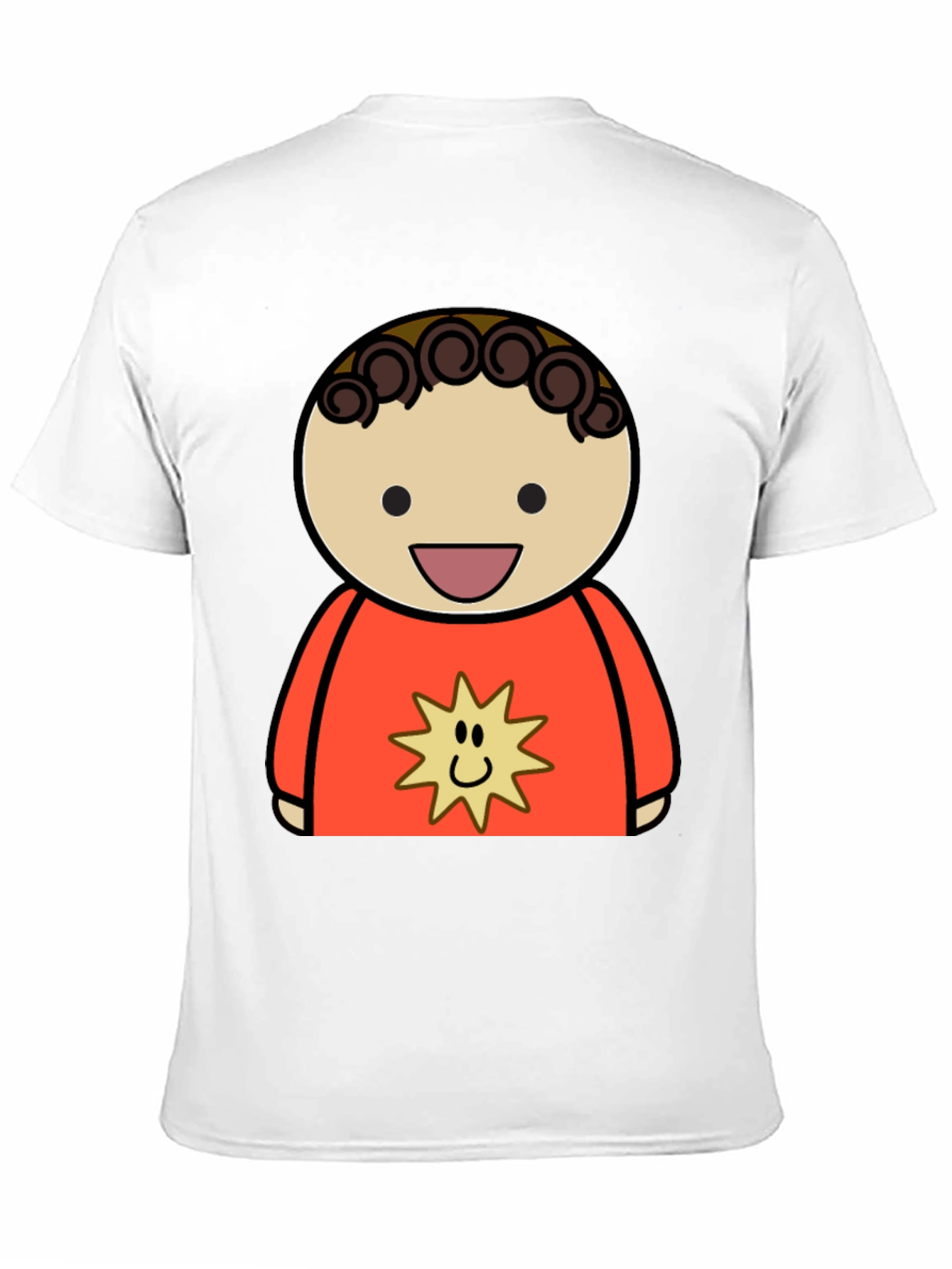 Cartoon Character Graphic Tee - Soft & Stylish!