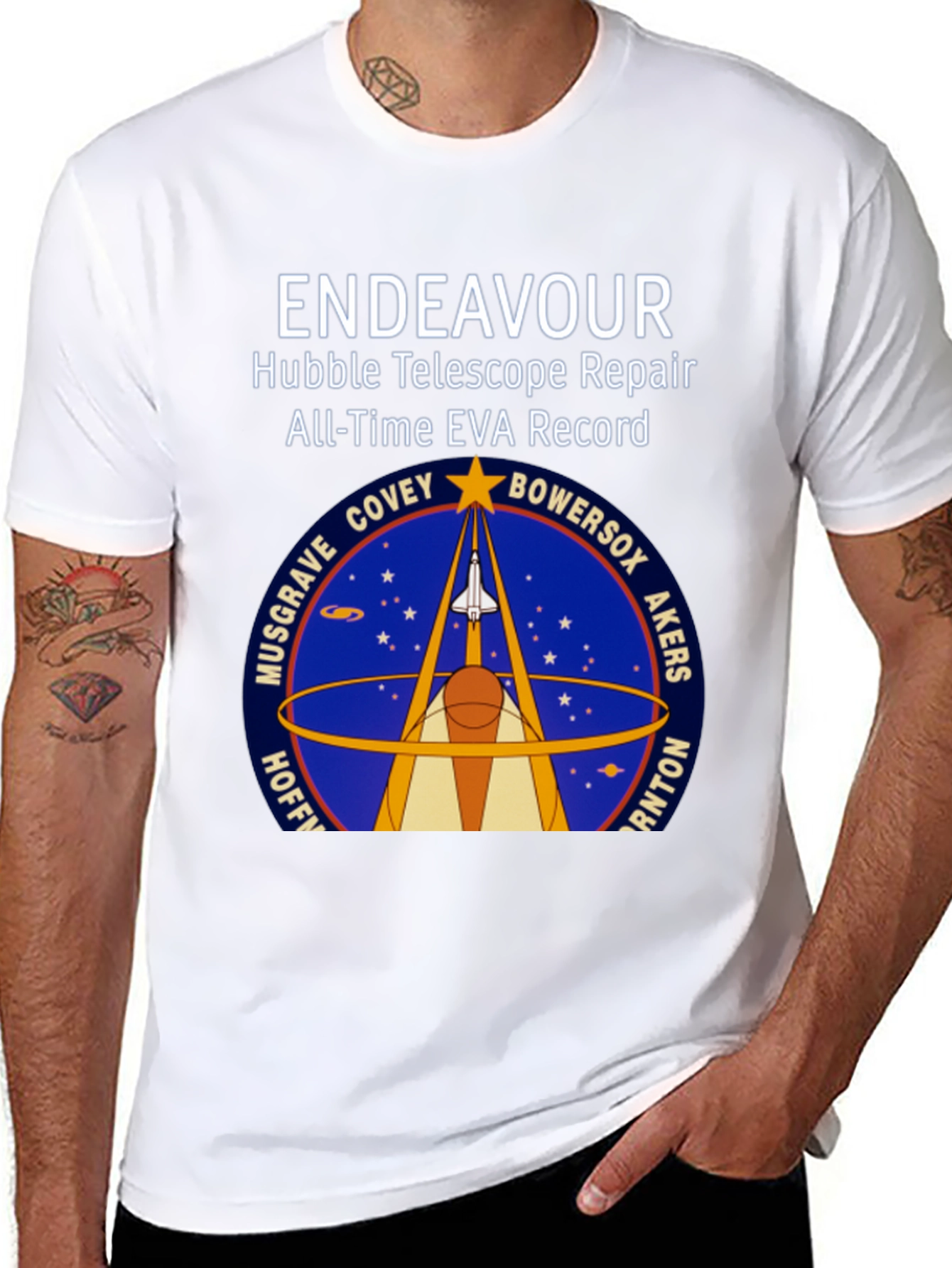 Endeavour Hubble Telescope Repair T-Shirt