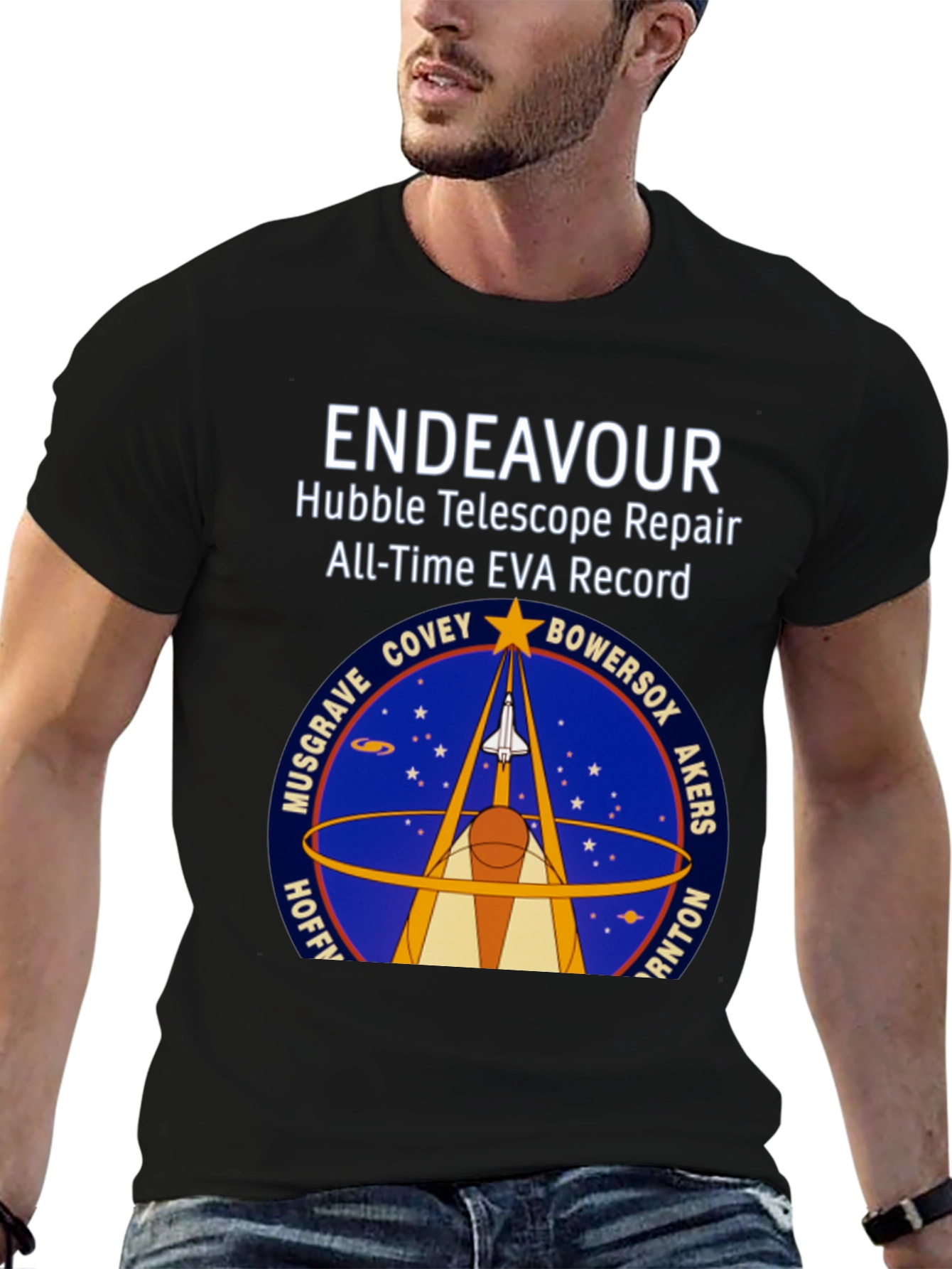 Endeavour Hubble Telescope Repair T-Shirt
