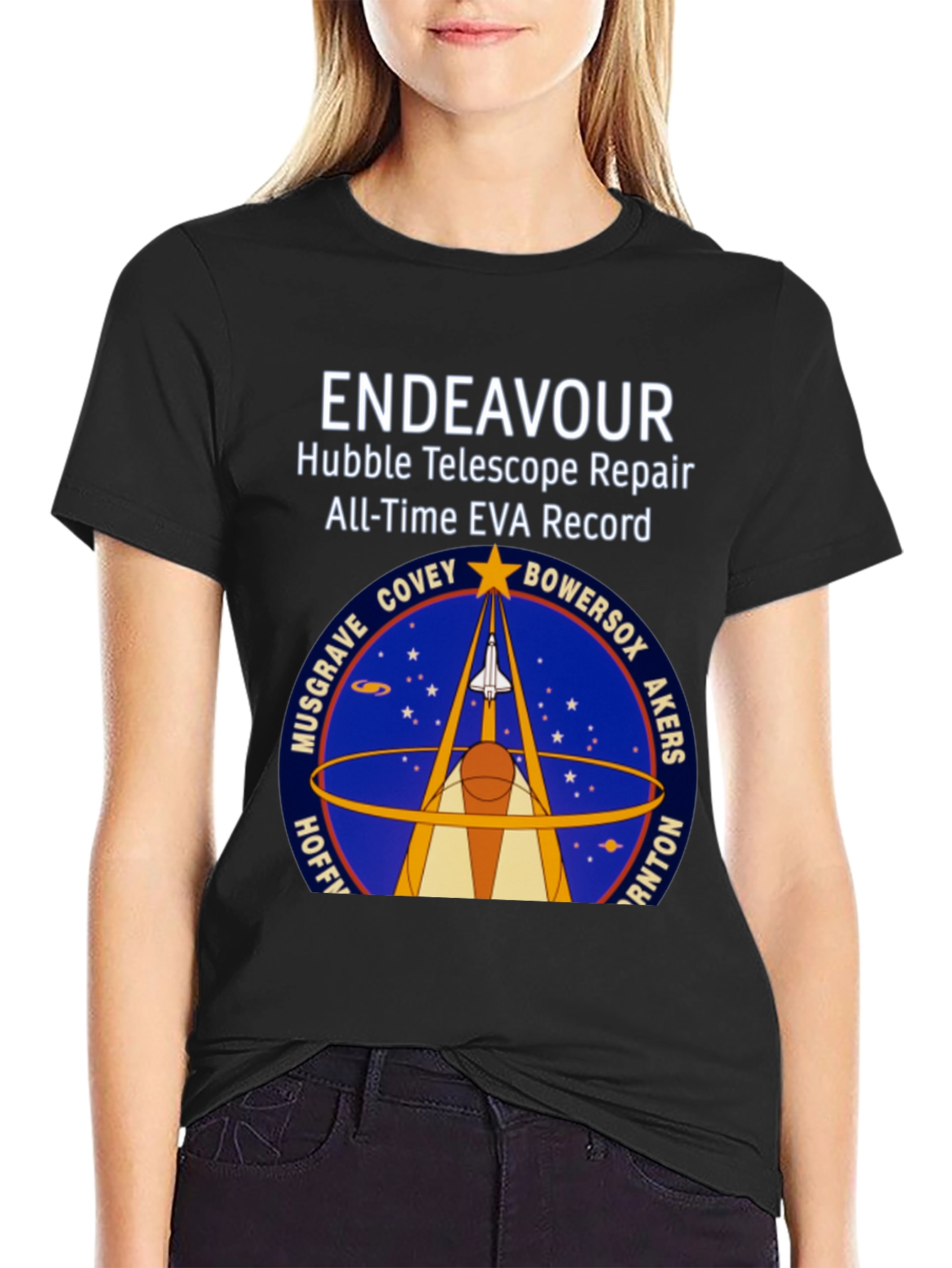 Endeavour Hubble Telescope Repair T-Shirt
