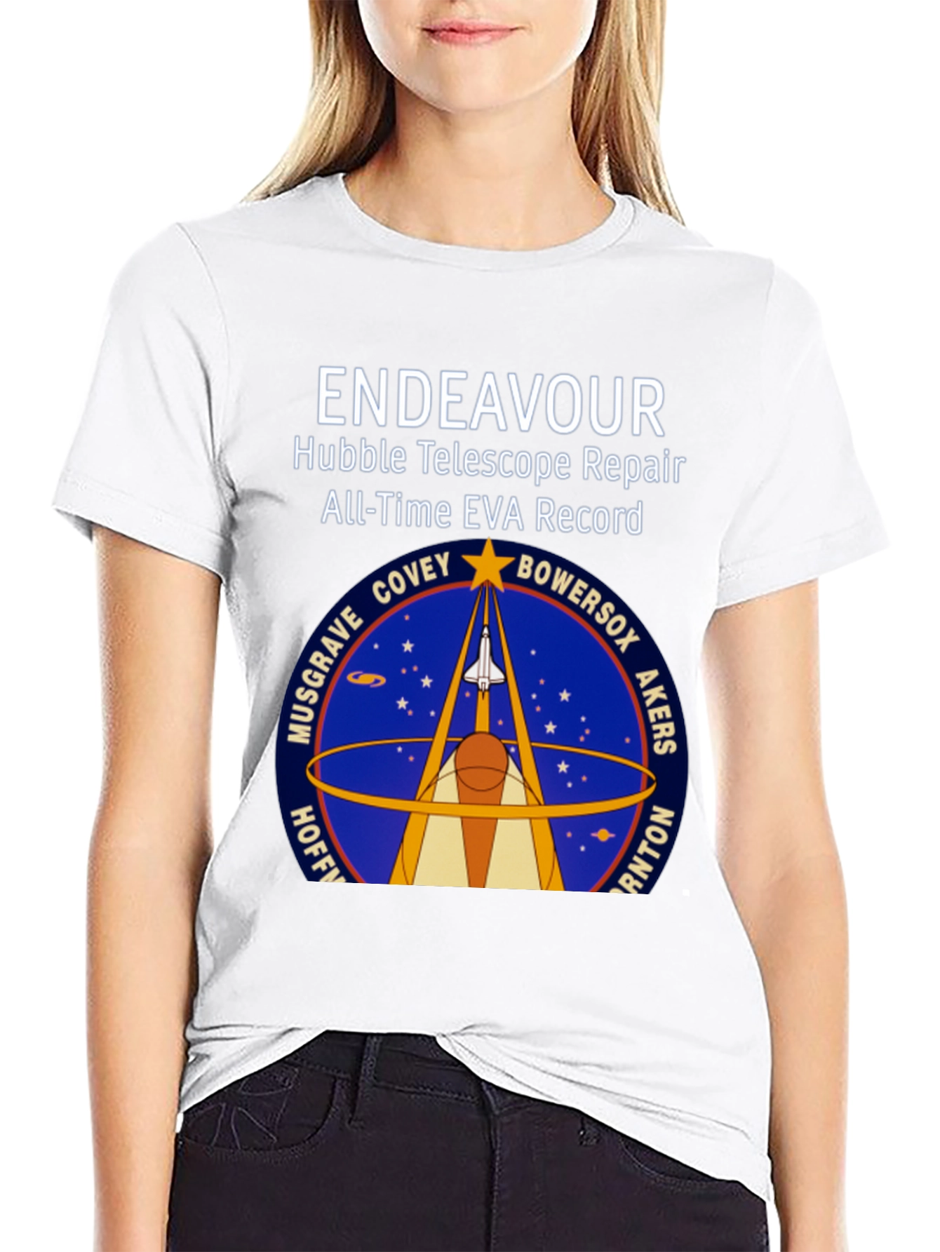 Endeavour Hubble Telescope Repair T-Shirt