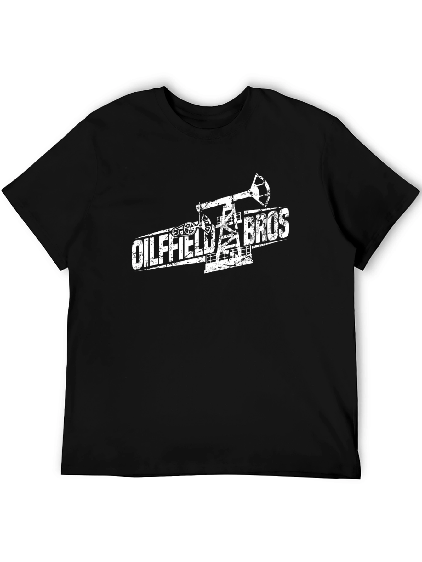 Oilfield Bros Black Graphic Tee