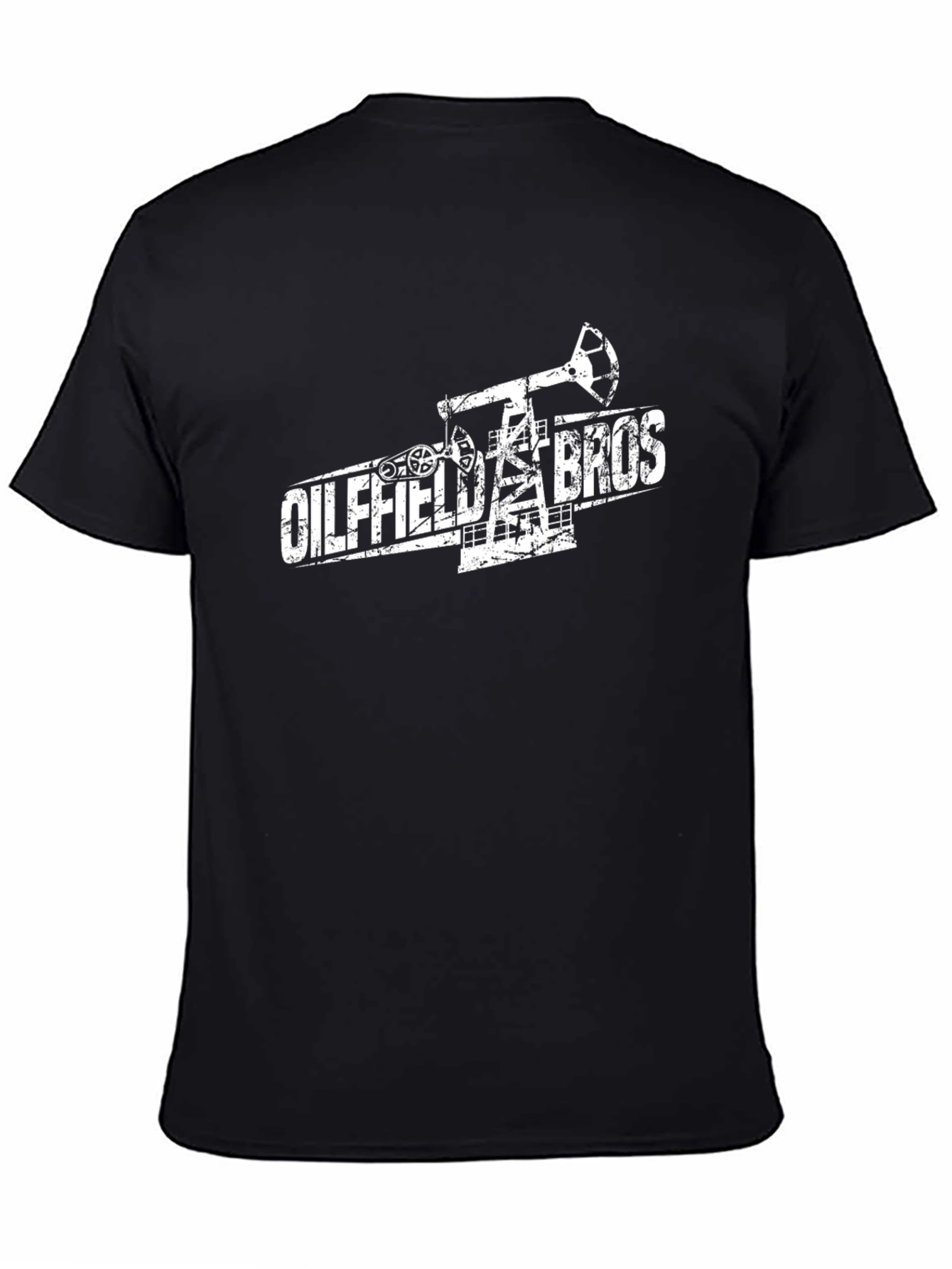 Oilfield Bros Black Graphic Tee