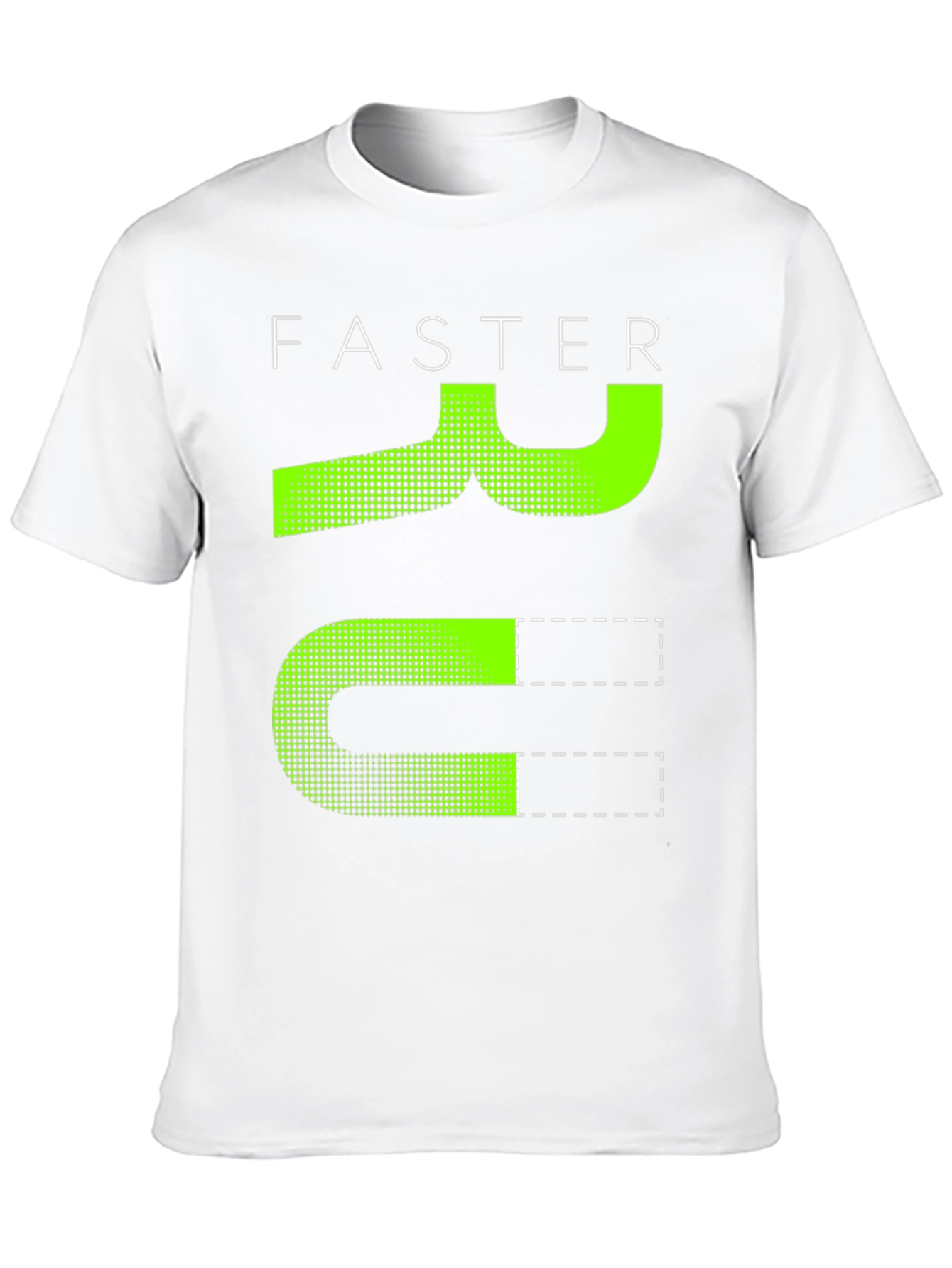 Faster Printed Graphic Tee - Casual Style