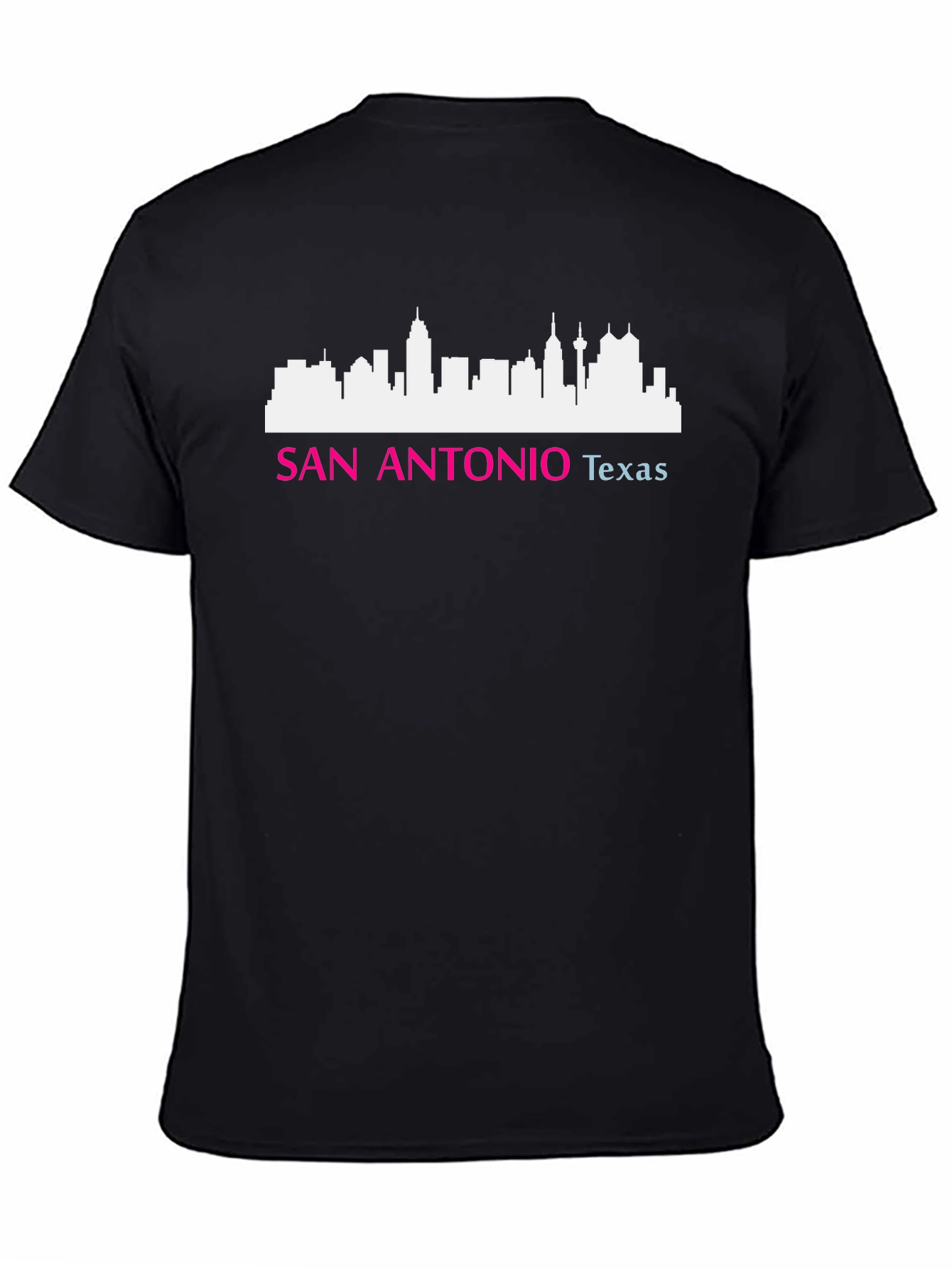 San Antonio Texas Skyline Graphic T-Shirt