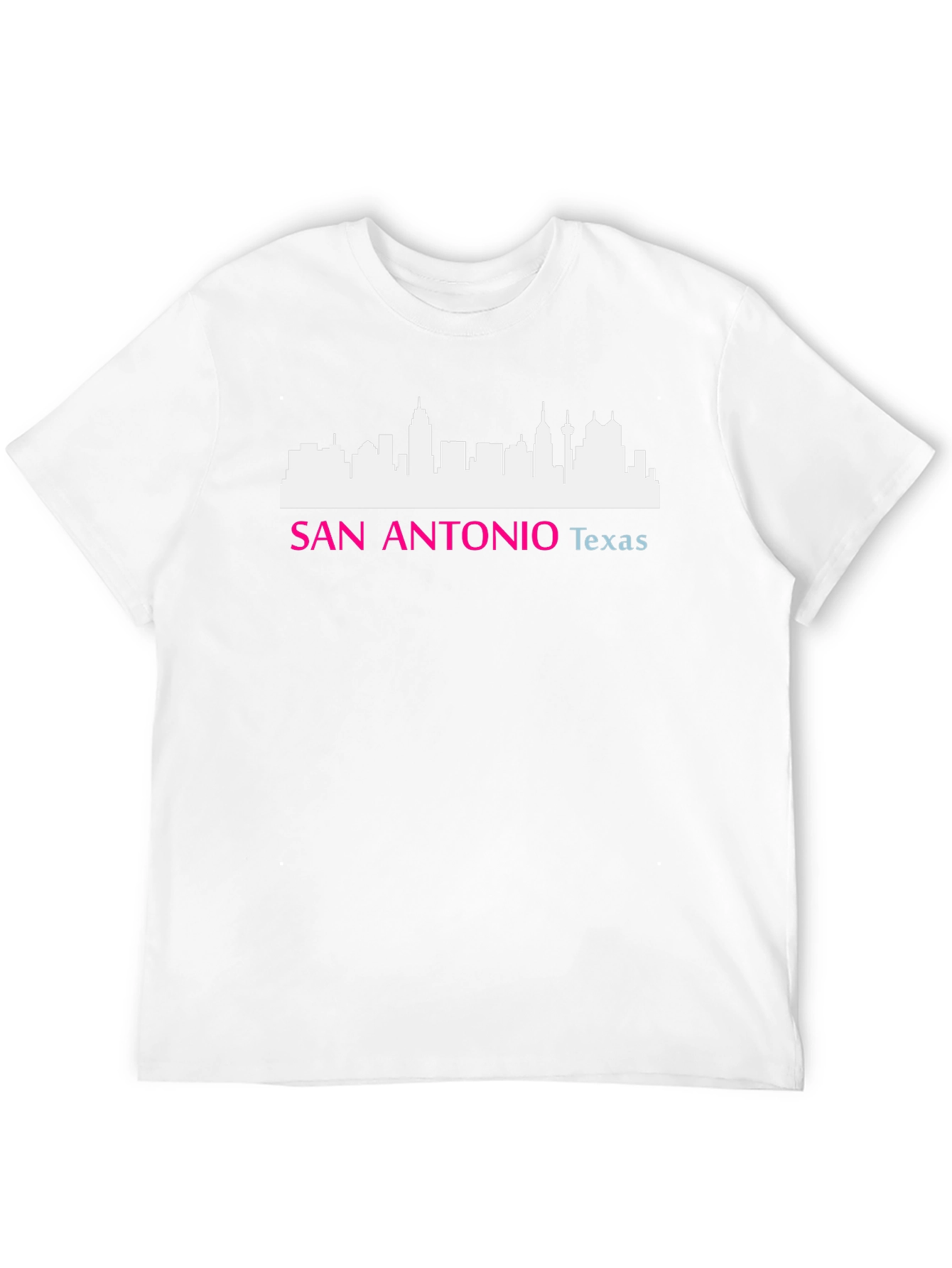San Antonio Texas Skyline Graphic T-Shirt