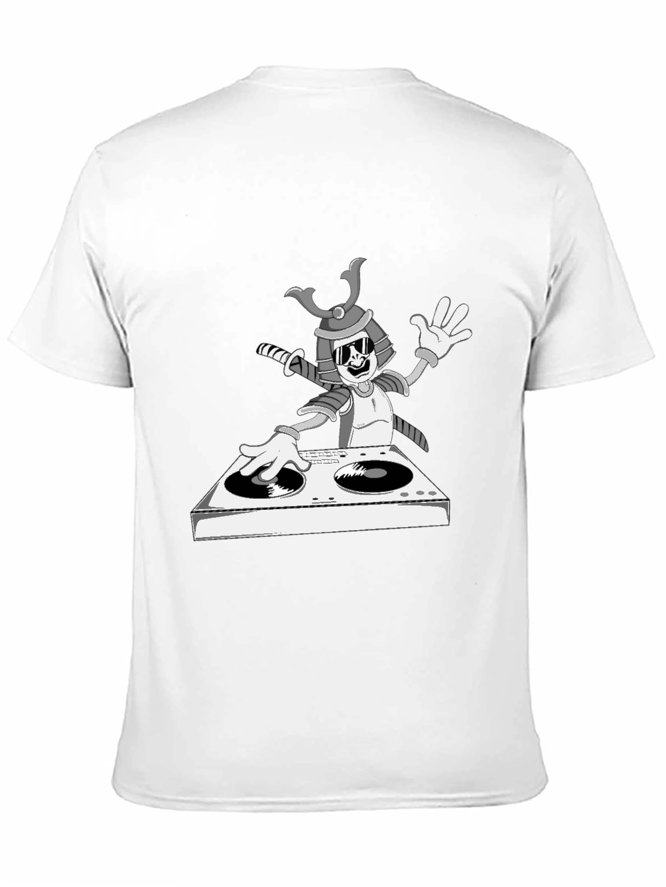 Samurai DJ Graphic T-Shirt
