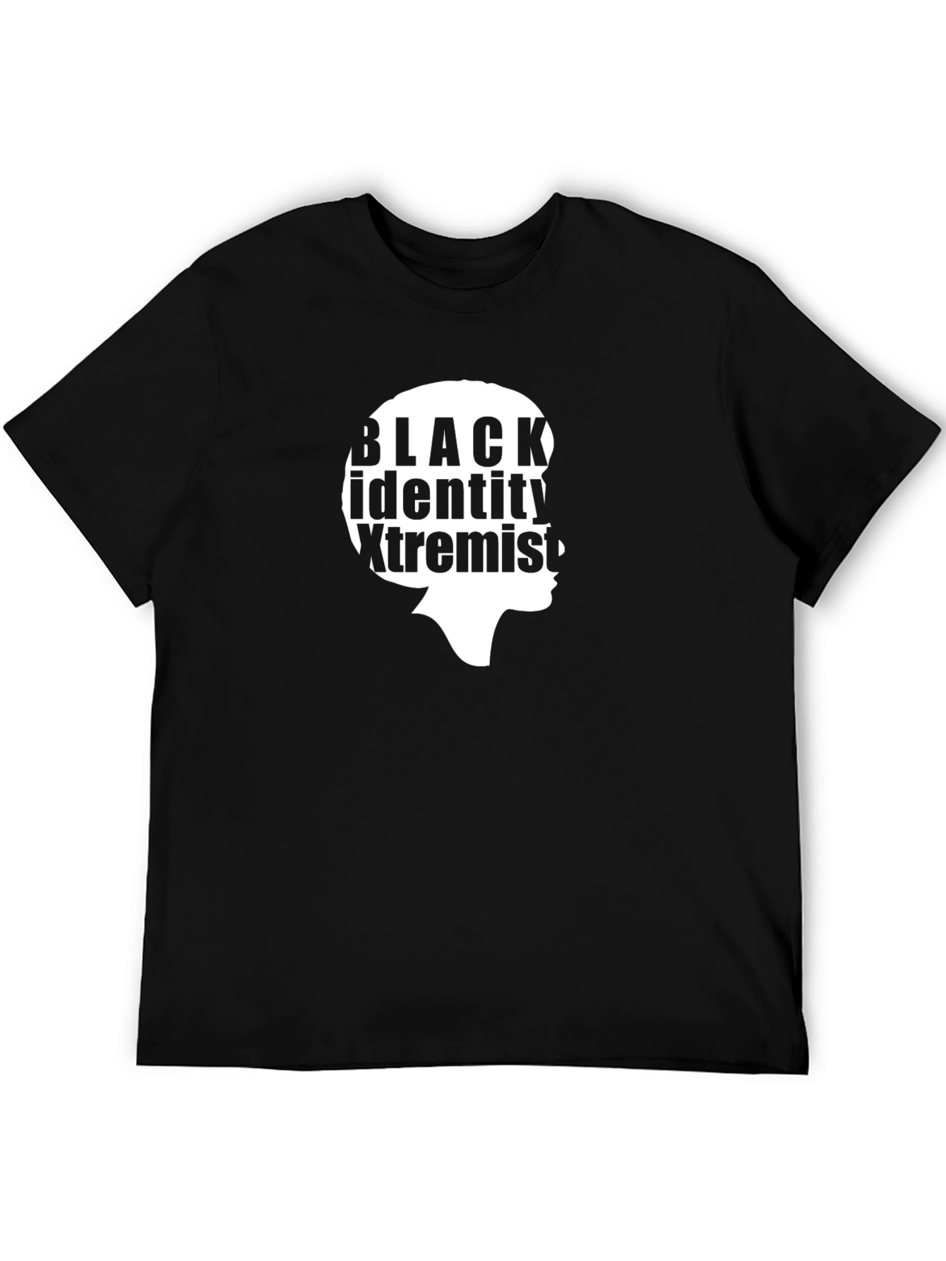 Black Identity Extremist Graphic Tee - Bold Statement