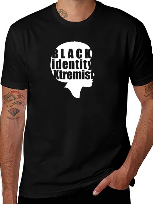 Black Identity Extremist Graphic Tee - Bold Statement
