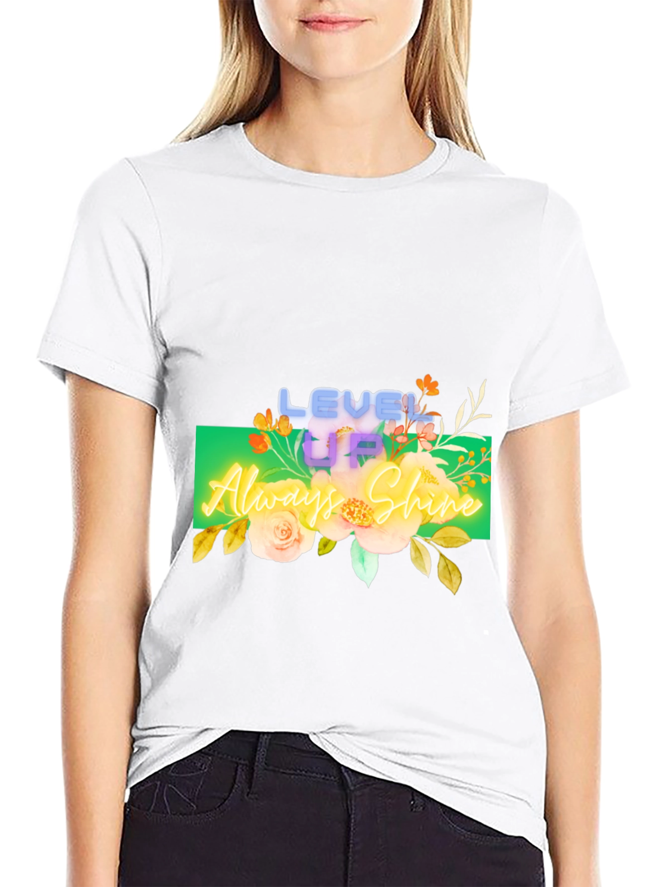 Level Up Always Shine Graphic T-Shirt