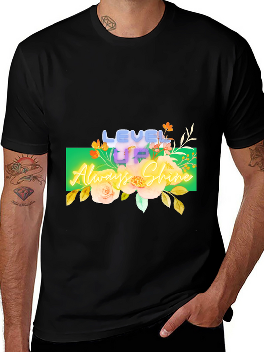 Level Up Always Shine Graphic T-Shirt